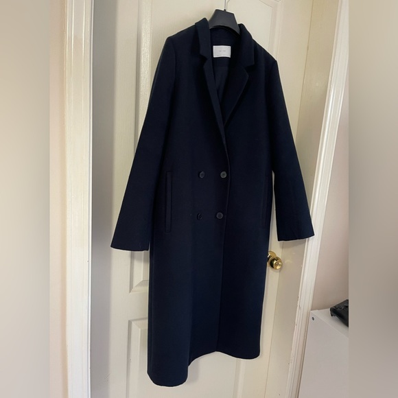 OAK + FORT Jackets & Blazers - Oak and fort good condition navy coat